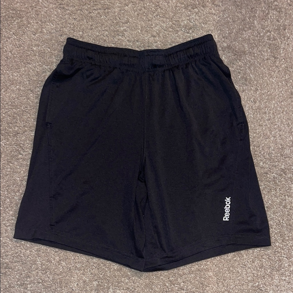 Reebok Men's Black Athletic Shorts